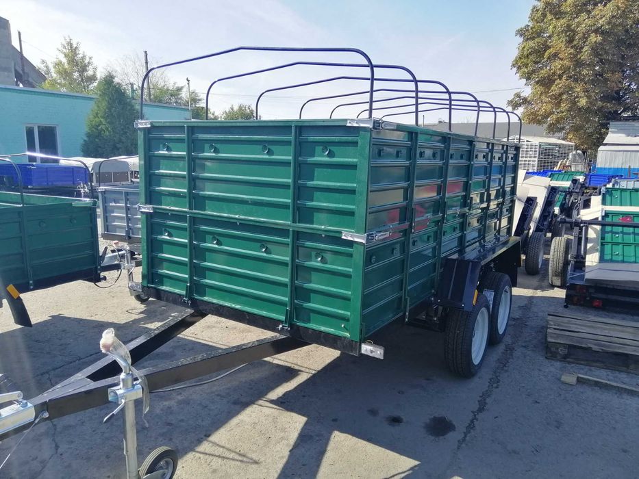 Двохосний прицеп для легкового авто м. Вінниця. Є Розстрочка на причіп