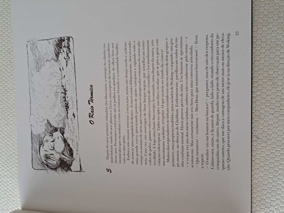A Guerra dos Mundos - HG Wells - Ilustrações de Alvim Corrêa