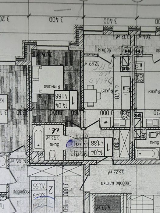Продаж 1-кімнатної новобудови 42м² від забудовника Ромтісбуд