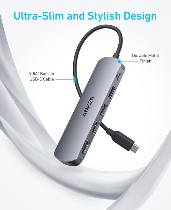 ІХаб Anker USB-C Hub 5-in-1