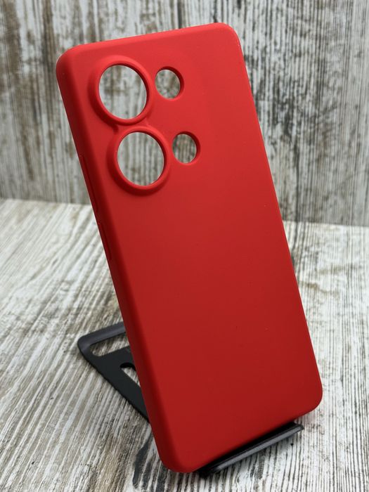 Не пачкаются! Чехол Silicone Case на Xiaomi Redmi Note 13 Pro 4G Чохол