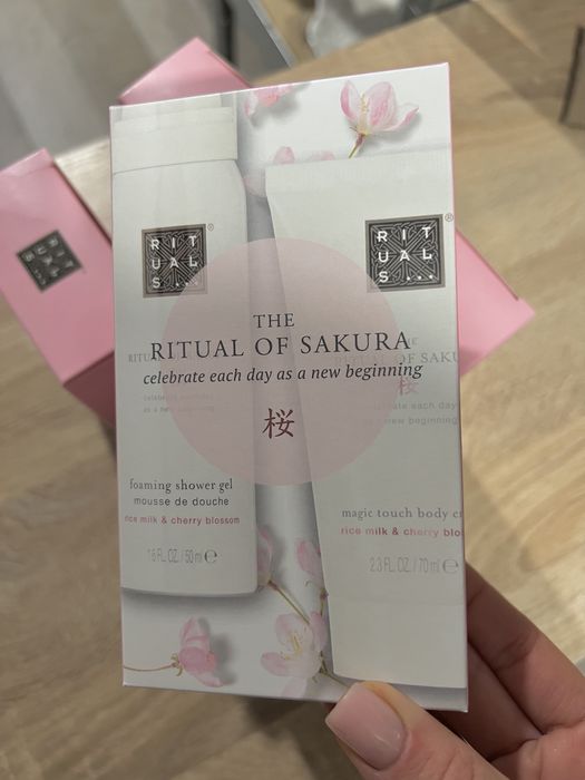 Rituals of Sakura Набір  (гель 50 мл  крем 70 мл)