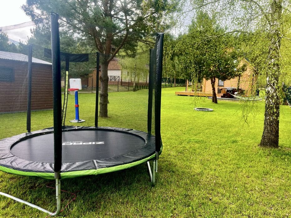 Domek na Mazurach, Kownatki, balia, kominek