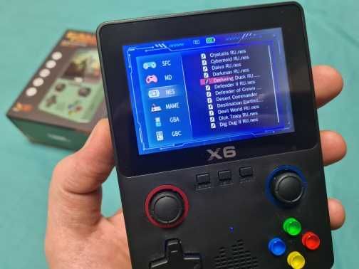 NOVO Consola X6 Emulador 10.000 Jogos Clássicos