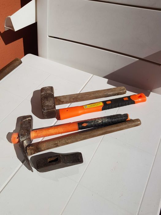 Várias ferramentas usadas