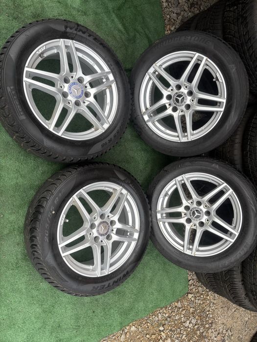 5x112 MERCEDES 6,5J16 ET49 felgi aluminiowe W-204 TPMS C VW AUDI SEAT