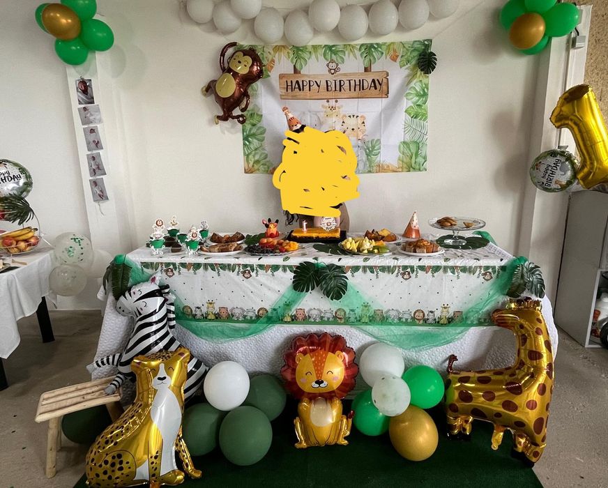Decoração festa de aniversário safari
