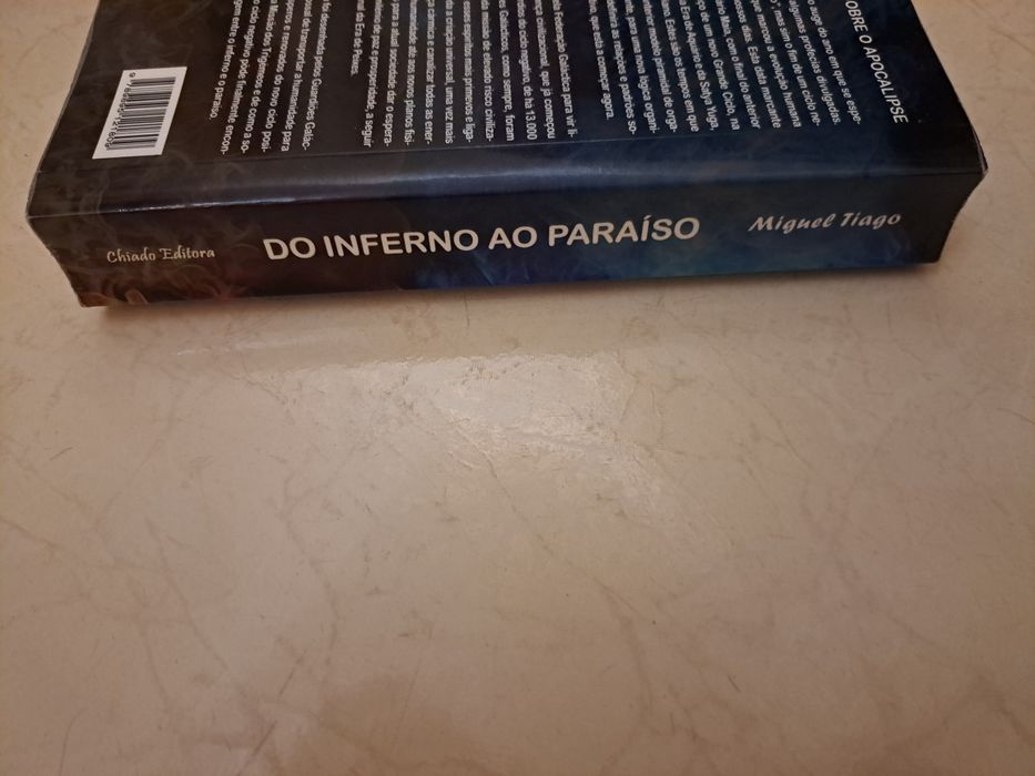 Livro "Do inferno ao paraíso" do autor Miguel Tiago