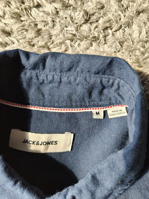 Koszula męska Jack & Jones granatowa