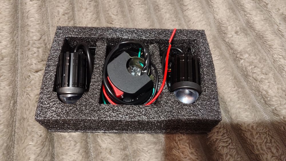 Додаткове світло на мотоцикл