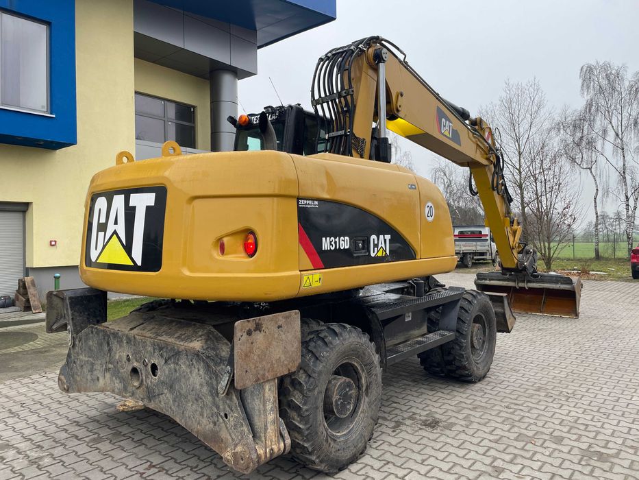 Koparka kołowa  CAT M316D z 2008r