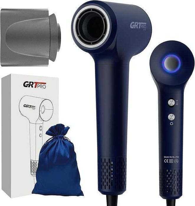 Suszarka do włosów GRT PRO BL-F02 z dwuwarstwowym dyfuzorem (430b)