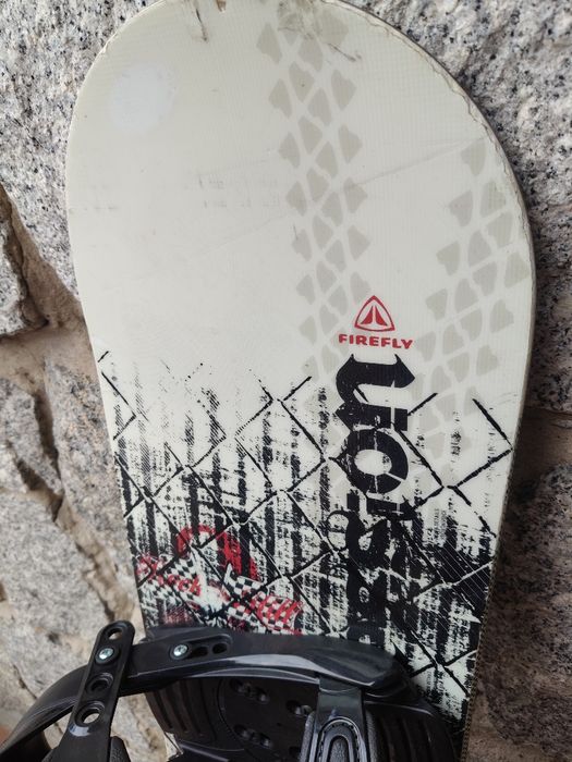 Deska snowboardowa Firefly 110 cm z wiązaniami