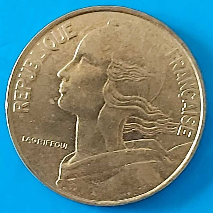 20 Cêntimos de 1985 de França