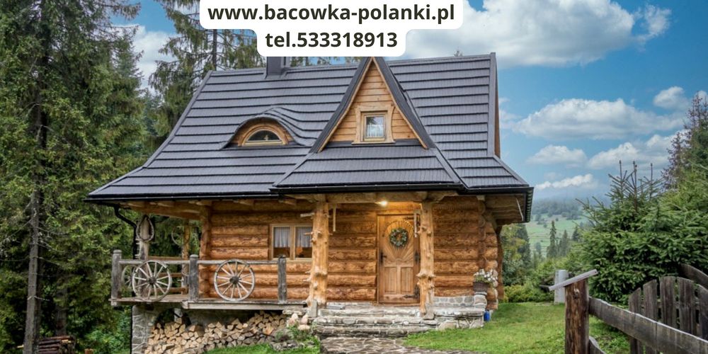 Wolny Weekend.  Ferie Domek z Balią i kominkiem