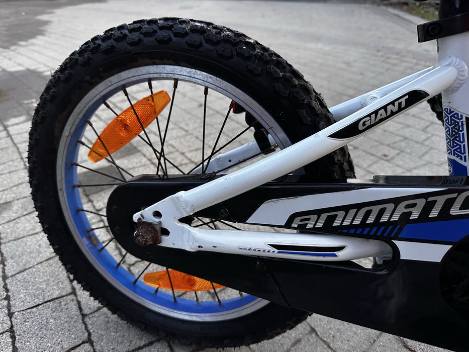 Rower dziecięcy GIANT Animator 16 cali – sprawny, gotowy do jazdy