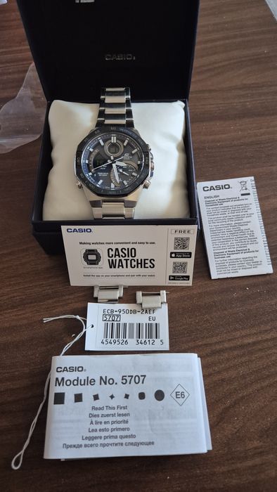 Zegarek  Casio edifice ecb950