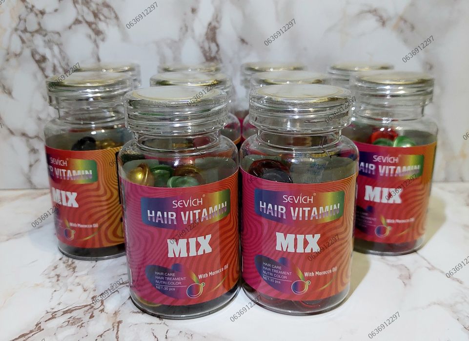 Вітамінні капсули для волосся Sevich