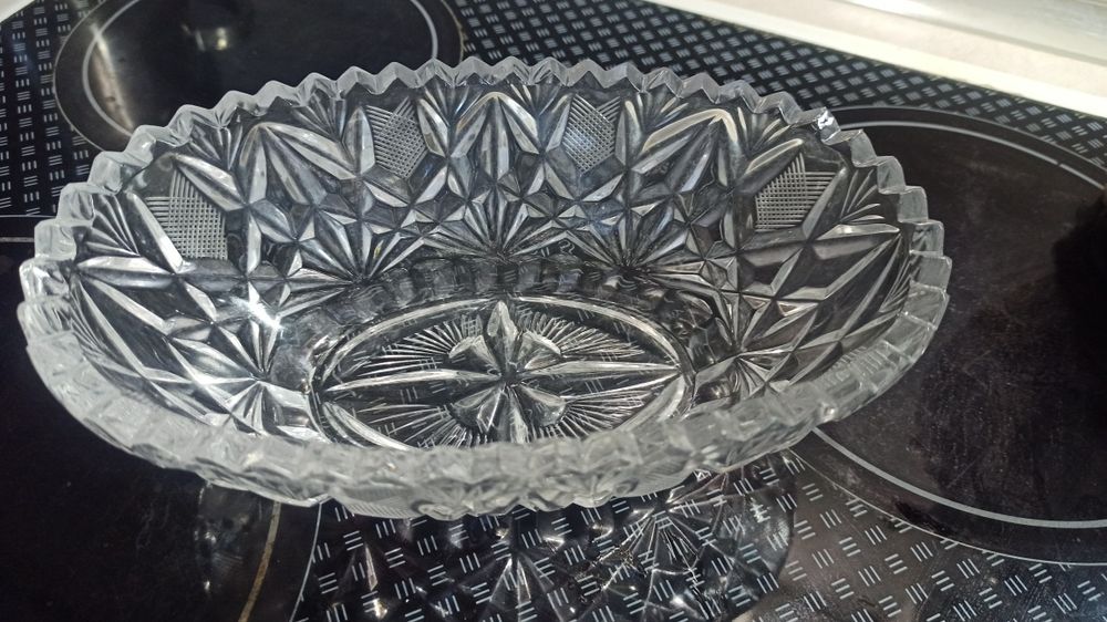 Хрусталь конфетница (салатница)