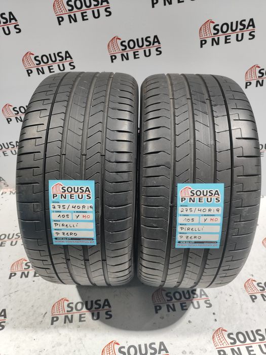 2 pneus como novos 275-40R19 Pirelli - Oferta dos Portes