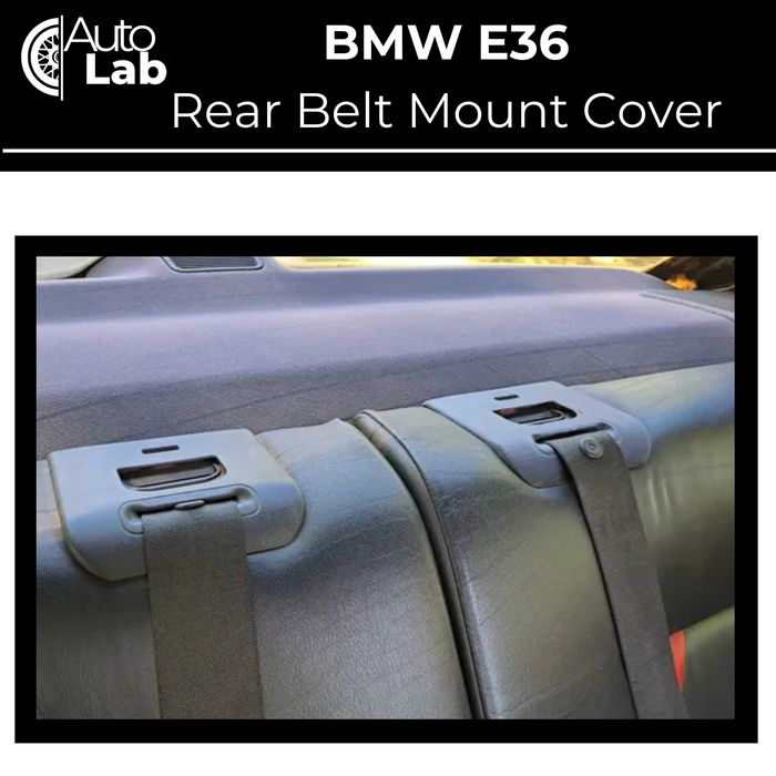BMW E36 - Tampa do cinto traseiro