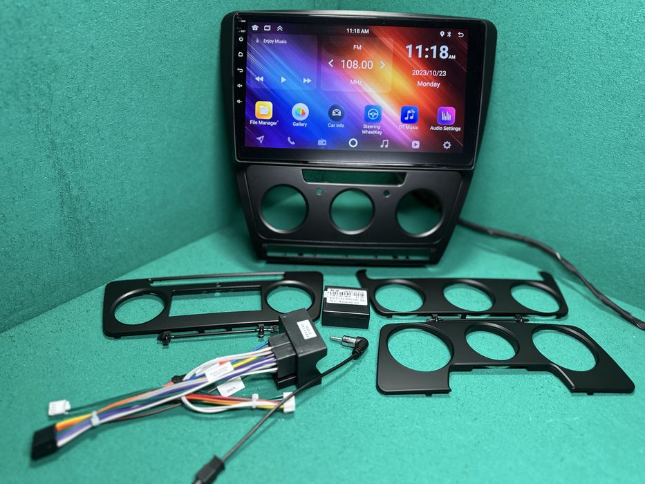 Магнітола android для Skoda Octavia A5, 10 дюймів CarPlay