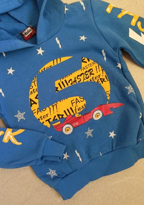 Bluza z kapturem rozm 98