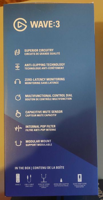 *COMO NOVO* Elgato Wave 3 + Wave Shock Mount + Pop Filter64740752192897122