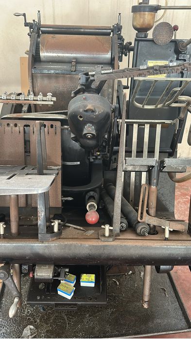 Heidelberg Platen Press “Red Ball”