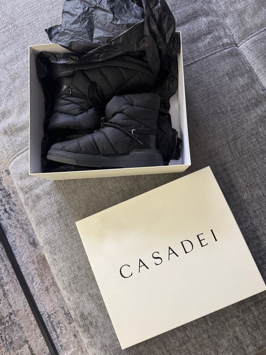 Casadei ботинки зимние дутики