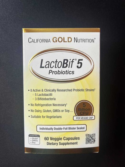 California Gold Nutrition, LactoBif® 5 Probiotics (CGN-00963)