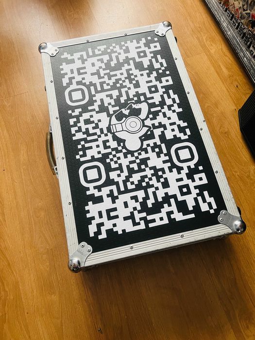 NEON Flight Case Material de DJ / Pedal Case guitarra/baixo