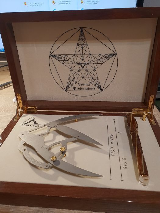 Pióro wieczne Visconti Divina Proporzione Solid Gold Trims LE 314/618