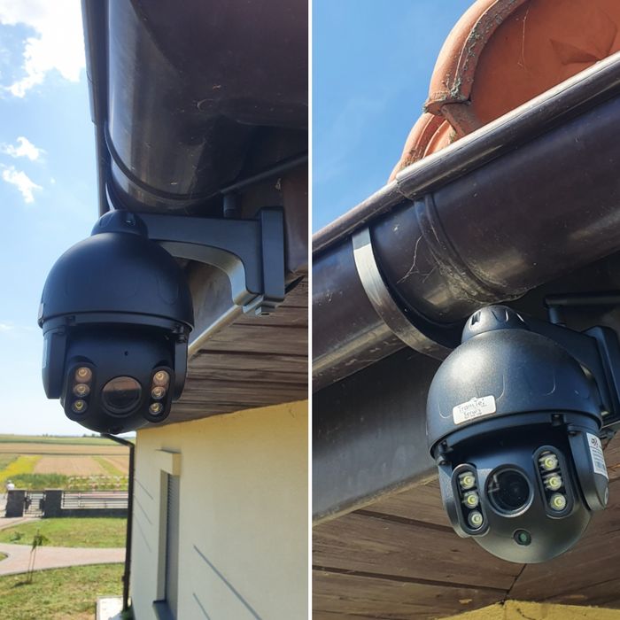Kamery IP Monitoring CCTV Bezpieczeństwo Wizja Obraz Ochrona