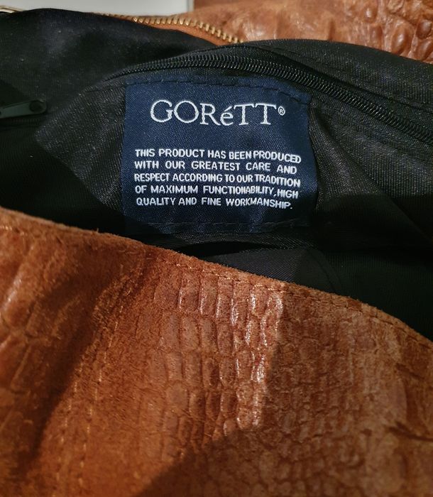 Mala de camurça camel