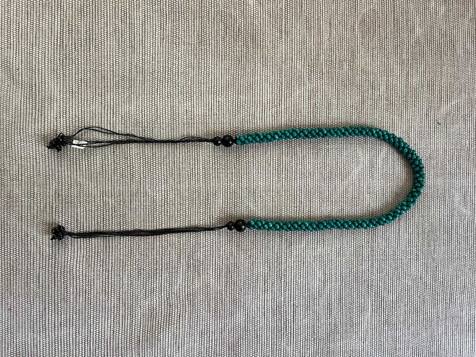 Cinto Ajustável de Missangas em Madeira | Boho Chic