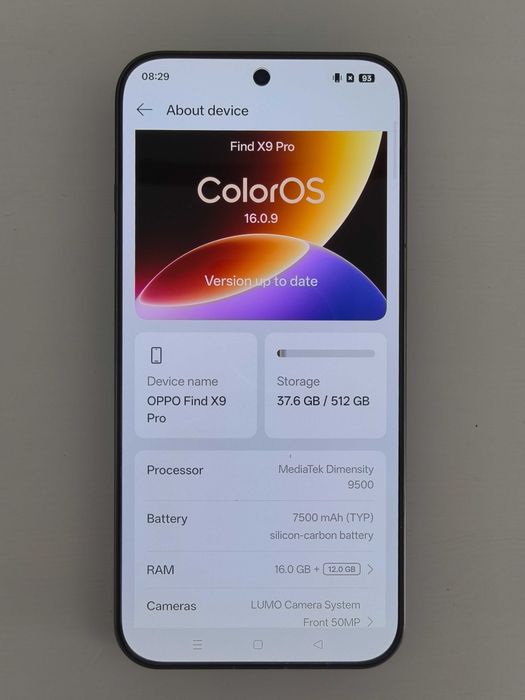 Oppo Find X9 Pro 16 GB /// 512 GB titanium nameri neo