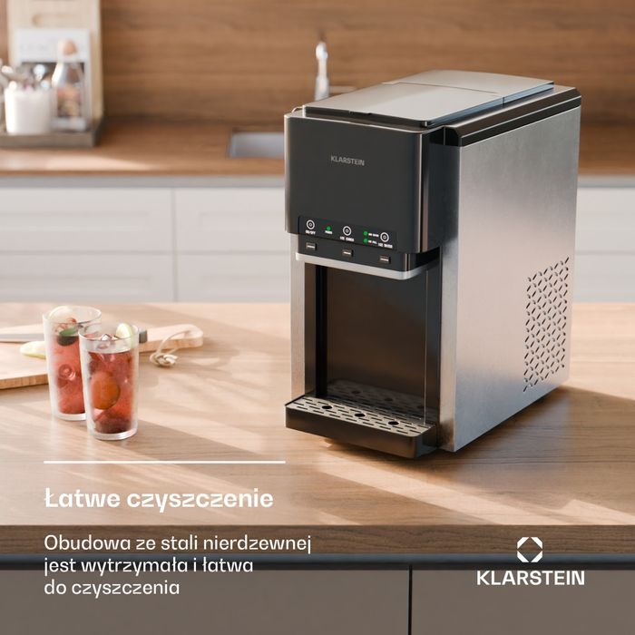 Kostkarka Kruszarka do Lodu z Dozownikiem wody Klarstein Arcticblend