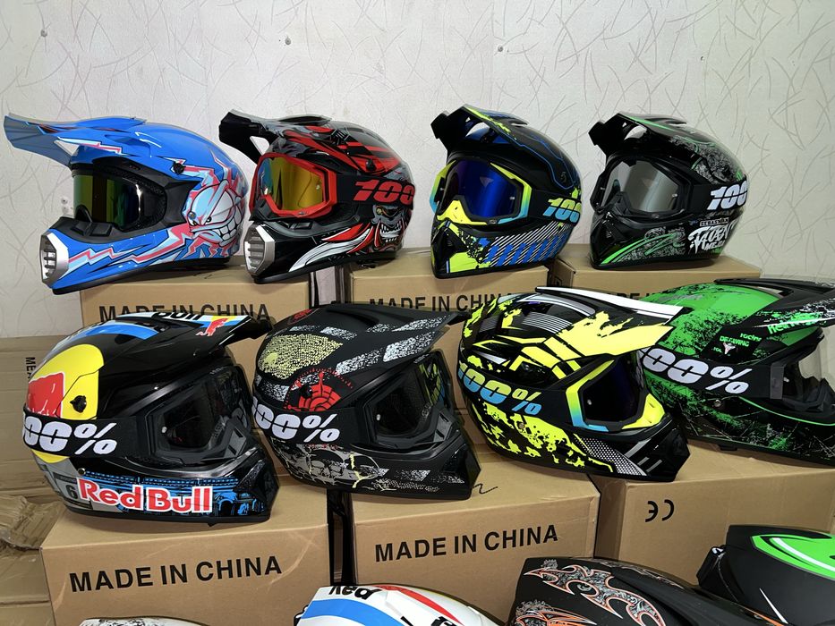 Мотошлем кроссовый эндуро