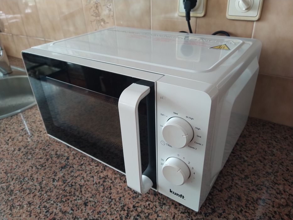Micro-ondas COM GRILL forno cozinha casa quarto apartamento vivenda escritório gabinete oficina obras.
