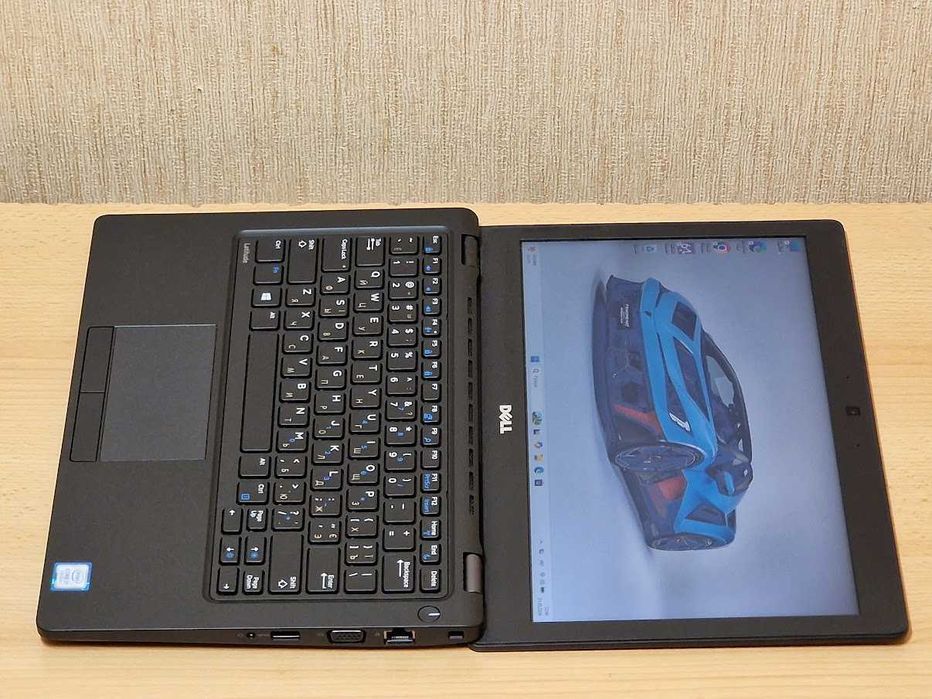 Сучасний ноутбук Dell Latitude 5280 Intel Core i5-7300U RAM 8Gb SSD 128Gb IPS (1920x1080) Full HD Батарея 10 годин (нова батарея). В ідеальному стані.