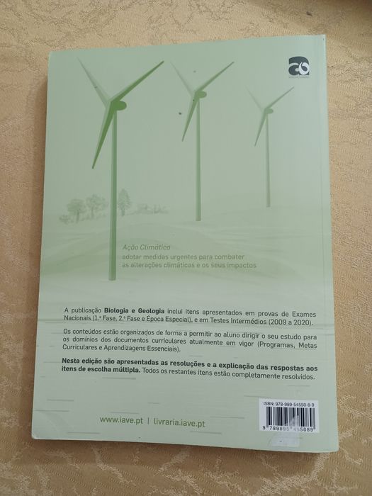 Iave - Biologia e Geologia 
Questões de exames n