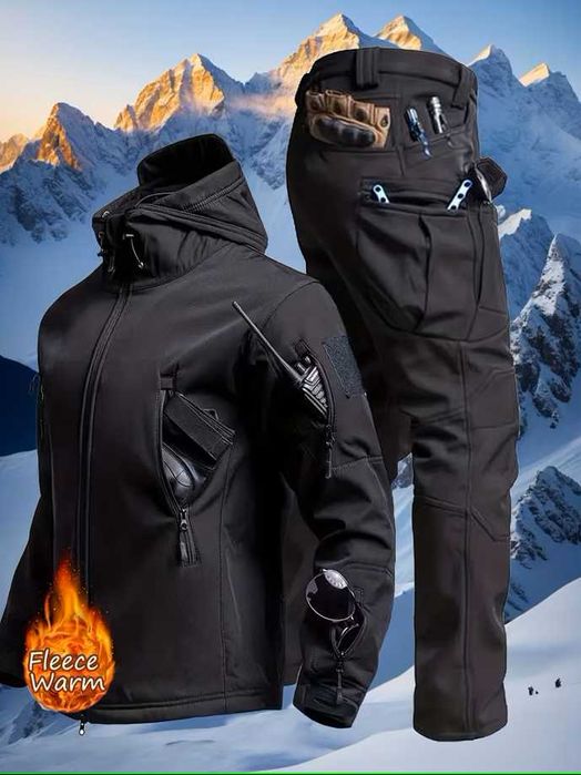 Куртка чоловіча Військова софтшел тактична тепла зручна водостійка