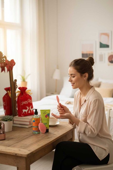 Prezent na święta świąteczny zestaw kosmetyków dla nastolatki Kosmetyk