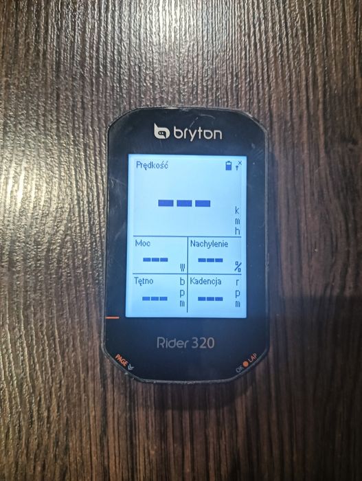 Licznik rowerowy Bryton 320