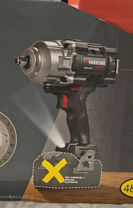 Aparafusadora de Impacto Parkside Performance 20V
