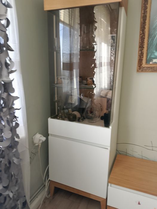 Komplet mebli do salonu Black Red White