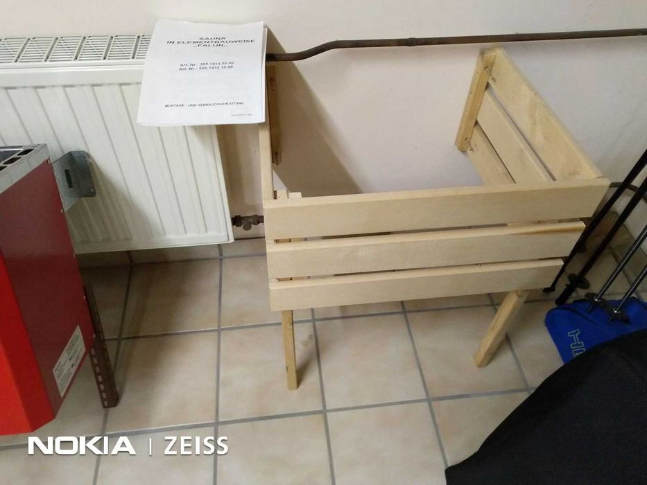 Sauna FIŃSKA z DREWNA Paneli Drewniana 3,6kw 220v piec +akcesoria MAŁA