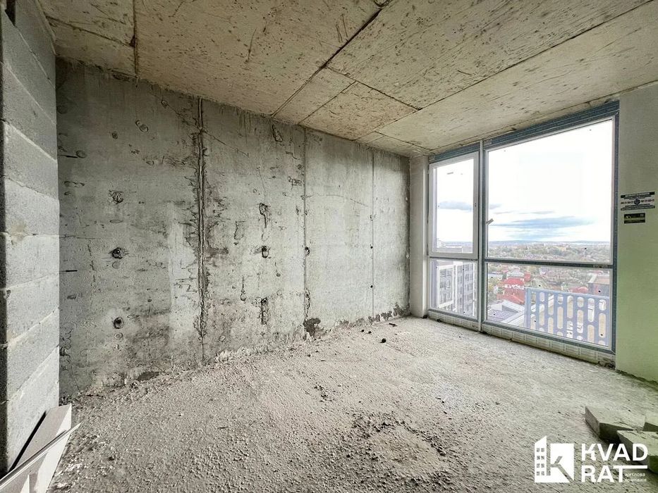 Продаж видової 1-кім квартири в зданому будинку!