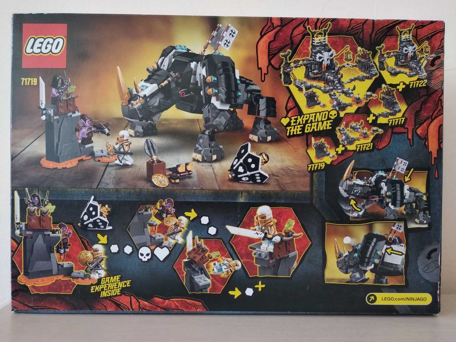 Lego Ninjago 71719. Zane's Mino Creature. (616шт). Новый